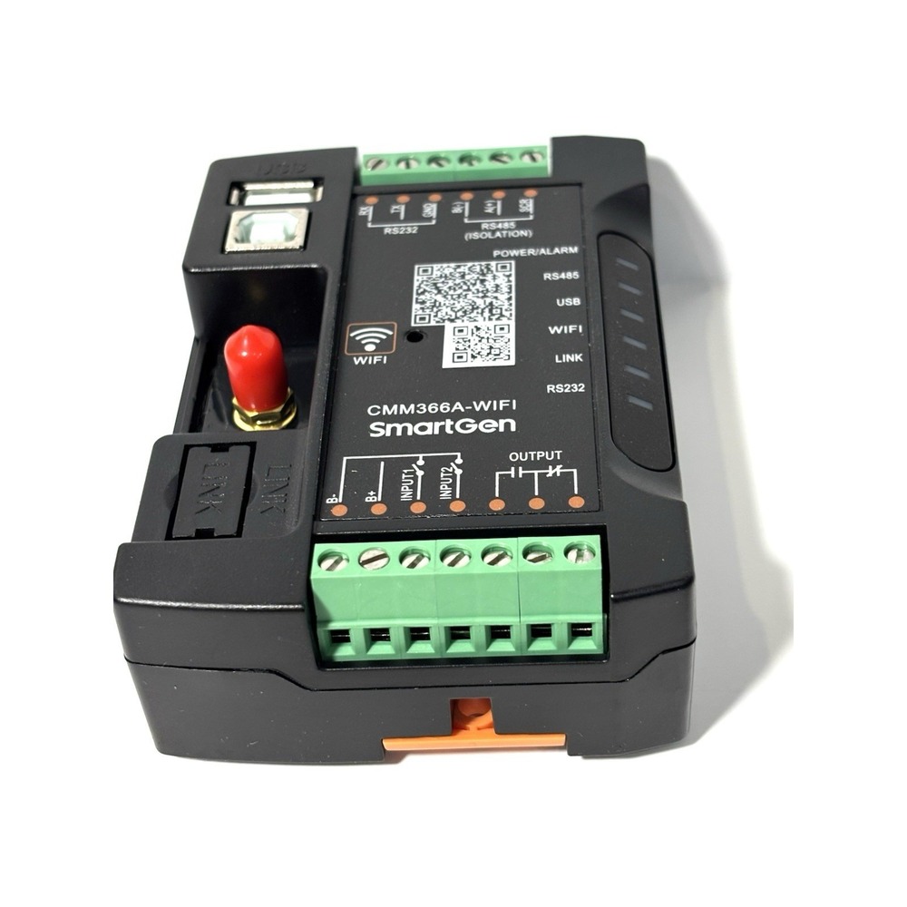 SmartGen CMM366A-WIFI Generator Controller Module RS485 RS232 Remote WiFi - Picture 4 of 12
